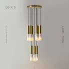 Готовая комбинация светильников RETURN MORE 9 ламп Lampatron 5387-13803