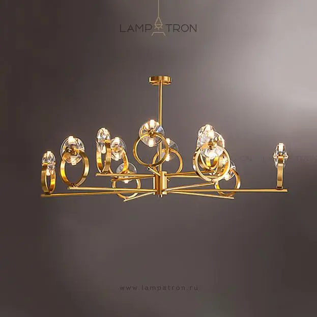 Люстра ADONICA CH B 12 плафонов (24 лампы). Lampatron 3769-9375 Люстра ADONICA CH B 12 плафонов (24 лампы). Lampatron 3769-9375