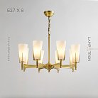 Люстра FABRICIO LUX 8 ламп Lampatron 7282-20075