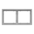 Рамка на 2 поста для розеток и выключателей LeDron 2 Frame PC White