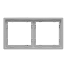 Рамка на 2 поста для розеток и выключателей LeDron 2 Frame PC White