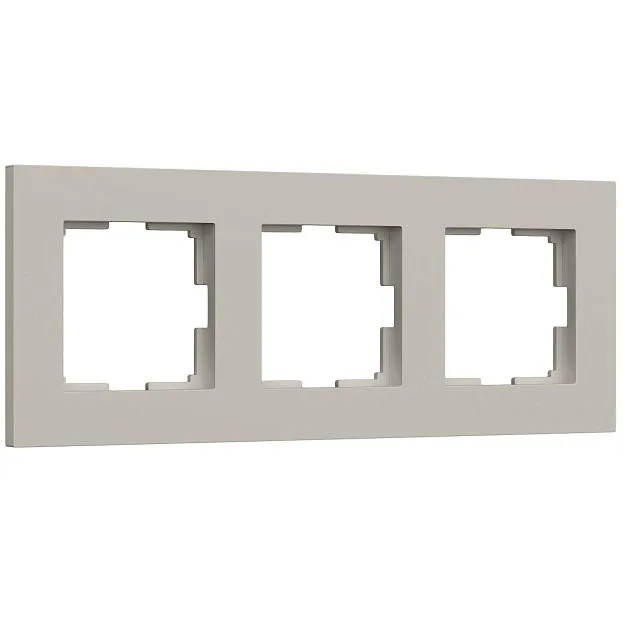 Рамка werkel w0032917 slab дымчатый софт a071626