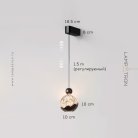 Бра ECLA WALL Теплый свет. Сенсорное включение. Lampatron 8974-25400