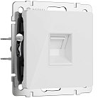 Розетка Ethernet RJ-45 (белый акрил) Werkel W1181041/ a064017