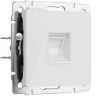 Розетка Ethernet RJ-45 (белый акрил) Werkel W1181041/ a064017