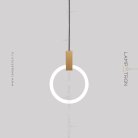 Подвесной светильник RING B Размер M. Цвет золото. Lampatron 6779-18573