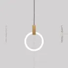 Подвесной светильник RING B Размер M. Цвет золото. Lampatron 6779-18573