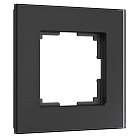 Рамка на 1 пост (черный, стекло soft-touch) Werkel W0013108 Senso a064572
