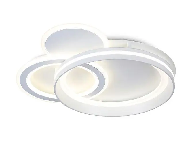 Потолочный светодиодный светильник с пультом Ambrella light FA8511/3 WH Потолочный светодиодный светильник с пультом Ambrella light FA8511/3 WH