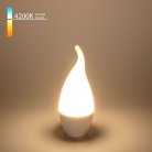 Лампа Elektrostandard BLE1419 LED 6W 4200K E14 свеча на ветру a049158