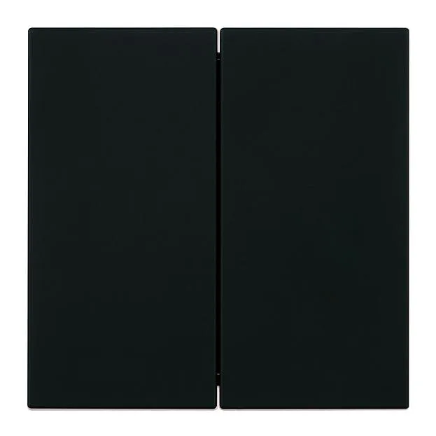 Переключатель 2-клавишный (механизм), 250В, 10А, RSW10-3107-05, черный бархат Stekker 50448 Мия