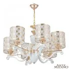 Люстра подвесная с плафонами 303097/6 Wh/Gd Arte Milano Florentia
