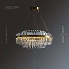 Кольцевые люстры и светильники VOYAGE Размер M Lampatron 6460-17402