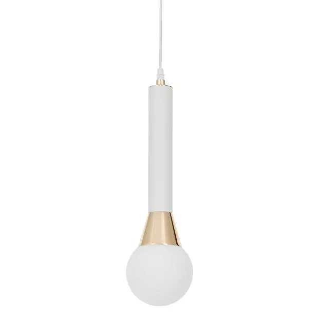 Подвесной светильник Lumina Deco LDP 7012-1B WT+GD Folino Подвесной светильник Lumina Deco LDP 7012-1B WT+GD Folino