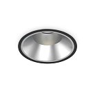 Встраиваемый светильник Ideal Lux 266596 OFF ROUND D200 42W 3000K BK