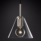 Подвесной Светильник Rh Utilitaire Funnel Pendant Silver 123650-22 ImperiumLoft
