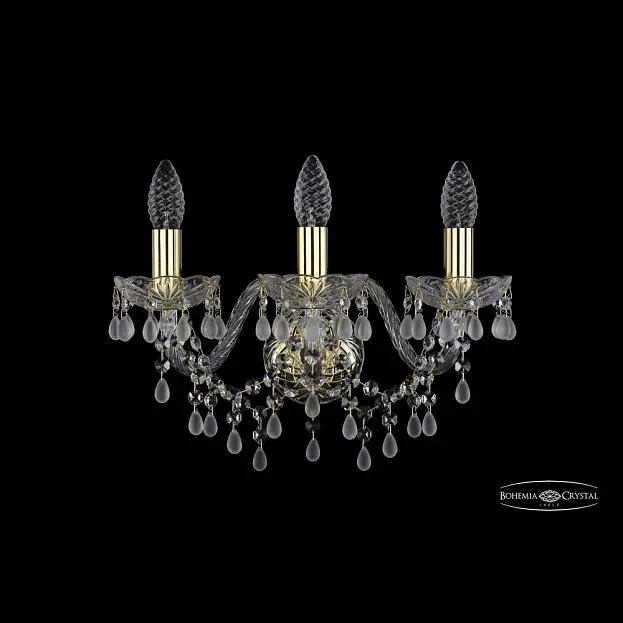 Бра хрустальный Bohemia 1410B/3/160 G V0300 Бра хрустальный Bohemia 1410B/3/160 G V0300