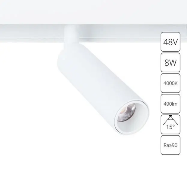Трековый светильник Arte Lamp A4630PL-1WH Linea Трековый светильник Arte Lamp A4630PL-1WH Linea