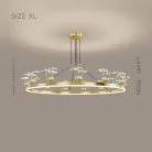 Кольцевые люстры и светильники DOVRA Размер XL. Цвет Латунь Lampatron 7108-19502