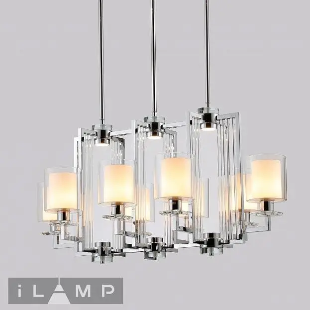 Светильник подвесной iLamp RM6201-8P CR+CL King Светильник подвесной iLamp RM6201-8P CR+CL King