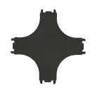 Соединитель X-образный для шинопровода Wertmark WTH.L5.60.X10