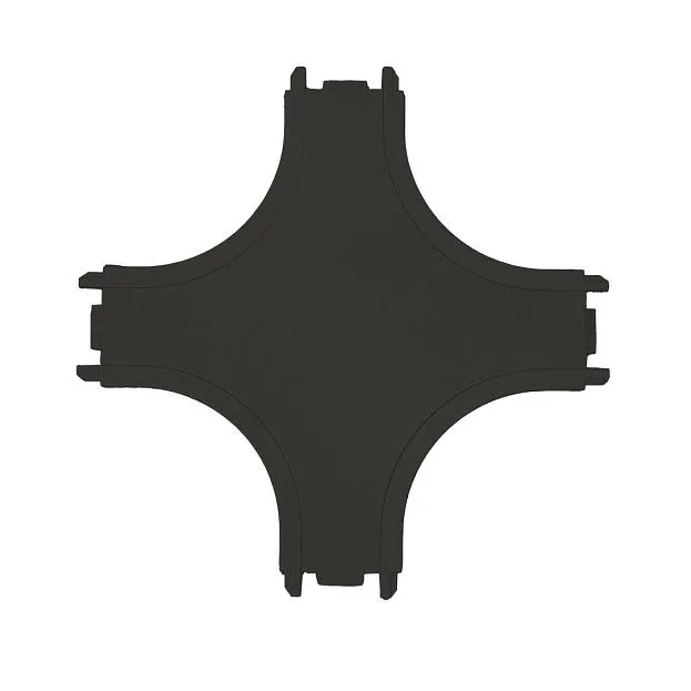 Соединитель X-образный для шинопровода Wertmark WTH.L5.60.X10