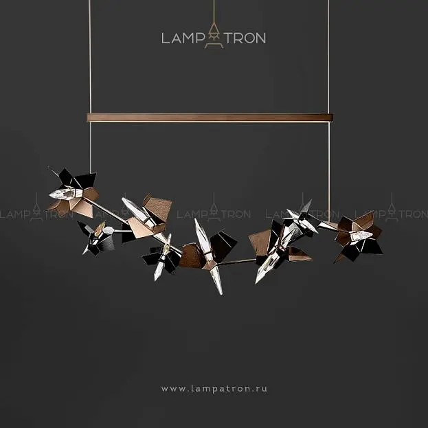 Реечный, рядный светильник BERGAMO Размер L. Цвет Бронза Lampatron 5015-12776 Реечный, рядный светильник BERGAMO Размер L. Цвет Бронза Lampatron 5015-12776