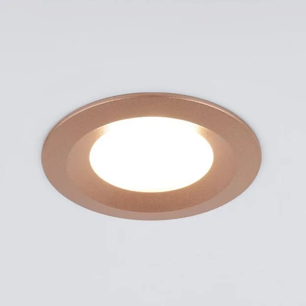 Встраиваемый светильник Elektrostandard 110 MR16 золотой Dial a053333