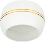 Точечный светильник ЭРА KL81 WH/GD