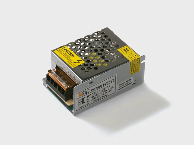 Блок питания для светодиодной ленты SWG S-35-12