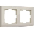 Рамка на 2 поста Werkel W0021803 (слоновая кость) a050920 Stark