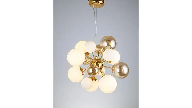 Подвесной светильник Lumina Deco LDP 8565-10/16 GD+TEA Galaksida Подвесной светильник Lumina Deco LDP 8565-10/16 GD+TEA Galaksida