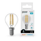 Светодиодная филаментная лампа Gauss 52122 FILAMENT ELEMENTARY