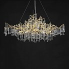 Подвесная люстра WATERDROPS WIDE D120 Gold ImperiumLoft 310694-01 f-waterdrops-wide01