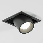 Потолочный светодиодный светильник 8W 4000K чёрный Elektrostandard 25087/LED a063994 Conner