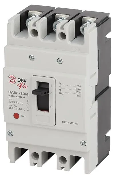 Автоматический выключатель ЭРА SVA20-3-0063-E