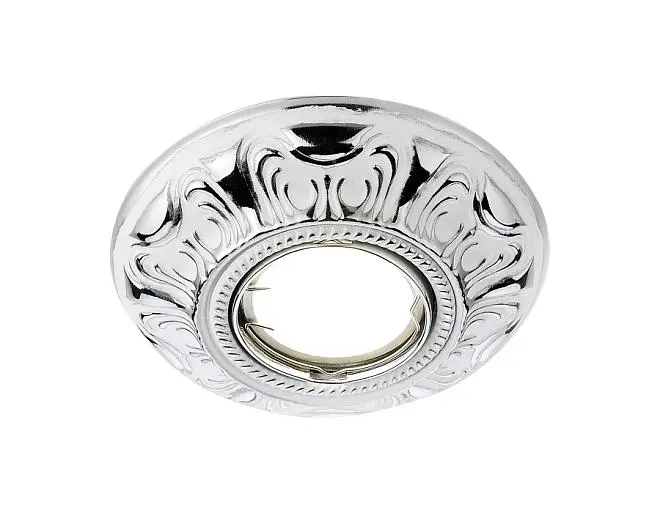 Металлический встраиваемый точечный светильник MR16 Ambrella light D1172 W/CH Organic Spot Металлический встраиваемый точечный светильник MR16 Ambrella light D1172 W/CH Organic Spot