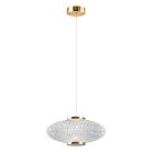 Подвесной светильник Crystal Lux CARAZON SP1 BRASS 0320/201