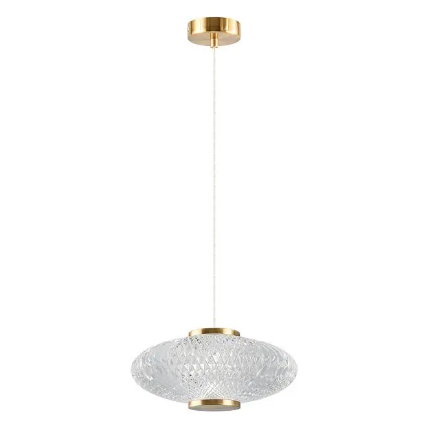 Подвесной светильник Crystal Lux CARAZON SP1 BRASS 0320/201 Подвесной светильник Crystal Lux CARAZON SP1 BRASS 0320/201