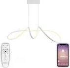 Подвесная люстра led с пультом ДУ, моб. Приложением Natali Kovaltseva INNOVATION STYLE 83145