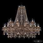 Люстра хрустальная Bohemia Ivele Crystal  1411/20+10/400 G M721