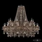 Люстра хрустальная Bohemia Ivele Crystal  1411/20+10/400 G M721