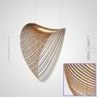 Подвесной светильник CHOIR Размер L. Темное дерево. Теплый свет Lampatron choir-l-darkwood-warm 7777-25733