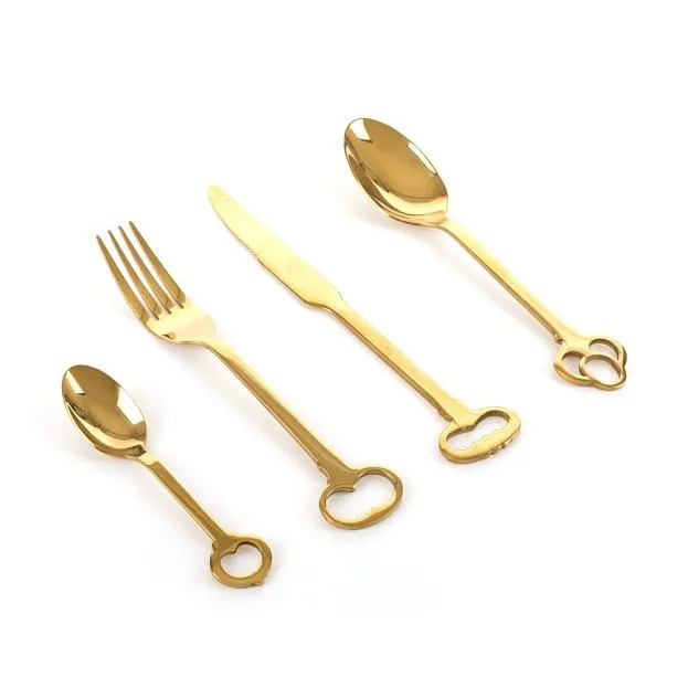 Набор столовых приборов Seletti 07374/1 Keytlery 