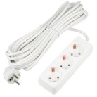 Розеточные блоки, удлинители Uniel S-GCU3-7 WHITE Ultra