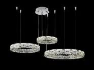 Люстра подвесная Chrome Fluorite FL1052-30P Festo