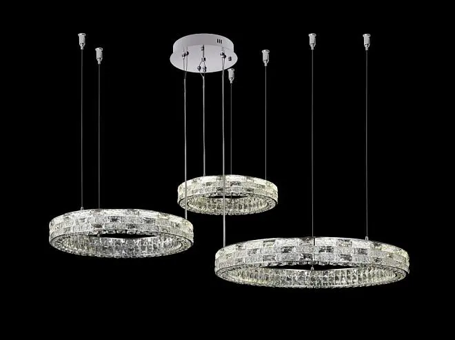 Люстра подвесная Chrome Fluorite FL1052-30P Festo Люстра подвесная Chrome Fluorite FL1052-30P Festo