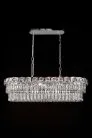Люстра подвесная Chrome Fluorite FL1085-13P Normandie