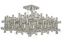 Подвесной светильник Dio D'Arte Elite Erba E 1.5.60.100 N