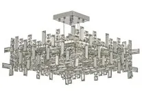 Подвесной светильник Dio D'Arte Elite Erba E 1.5.60.100 N